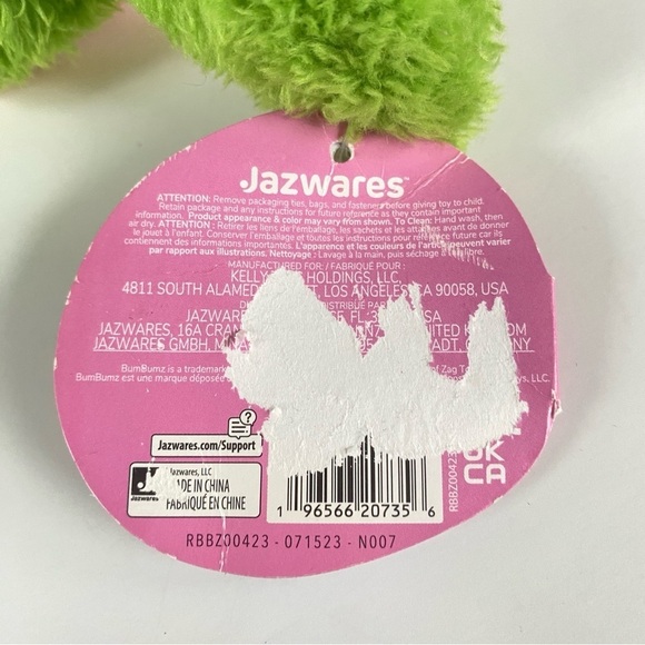 Bum Bumz Weston The Watermelon 7.5" Plush Sweetbumz Collection NWT - Picture 5 of 11